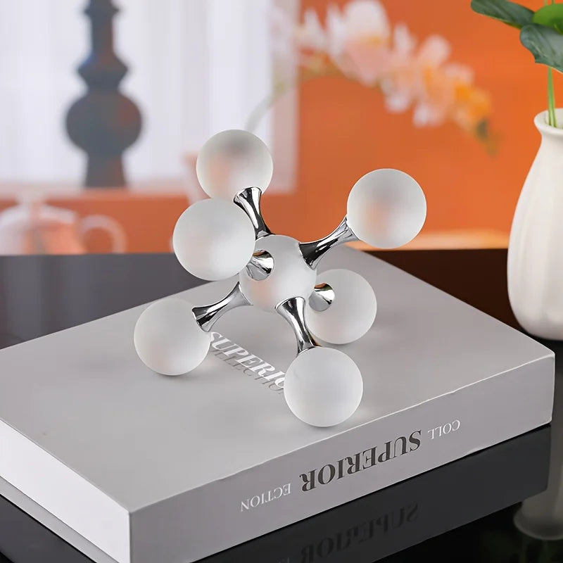Minimalist Crystal Art Ornaments Geometric Crystal Sculpture Living Room TV Cabinet Coffee Table Entrance Home Decoration