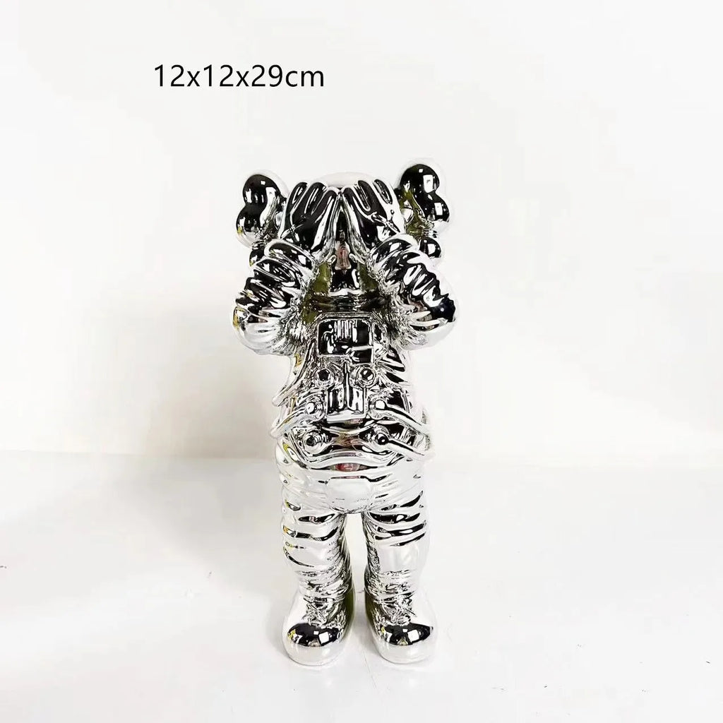 Minimalist Resin Astronaut Ornament Home Decoration Living room Foyer Office Backpack Bear Craft