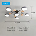 European style living room lamp household macaron color foyer ceiling lamp modern simple creative bedroom lamp log restaurant la