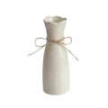 Minimalist White Ceramic Vase, Nordic Creative Home Decoration, Suitable for Living Room, Dining Table & Office