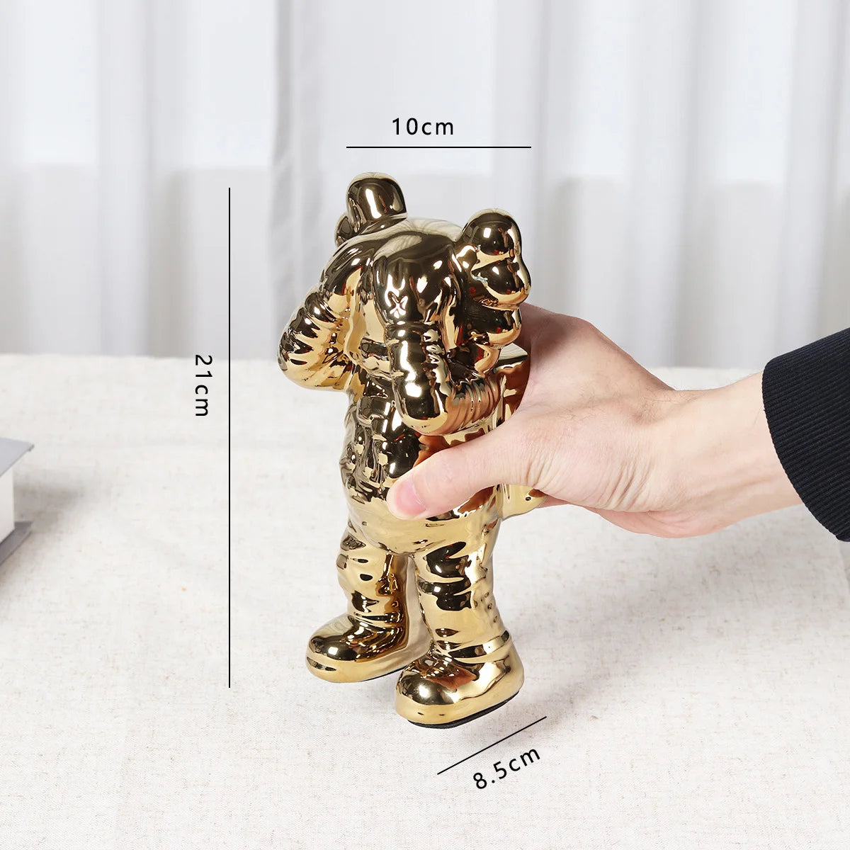 Minimalist Resin Astronaut Ornament Home Decoration Living room Foyer Office Backpack Bear Craft