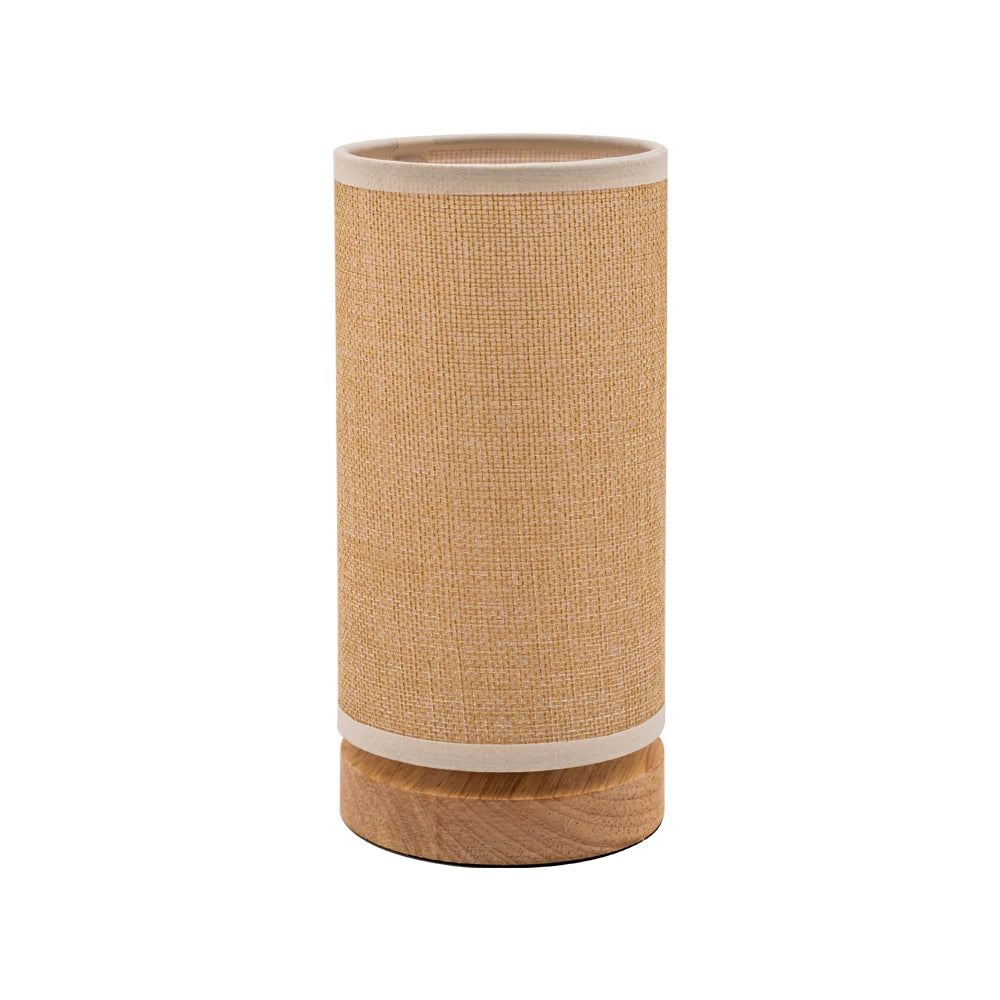 Simple Modern European Bedroom Decoration Cloth Art Small Table Lamp Creative Led Children's Bedside Lamp