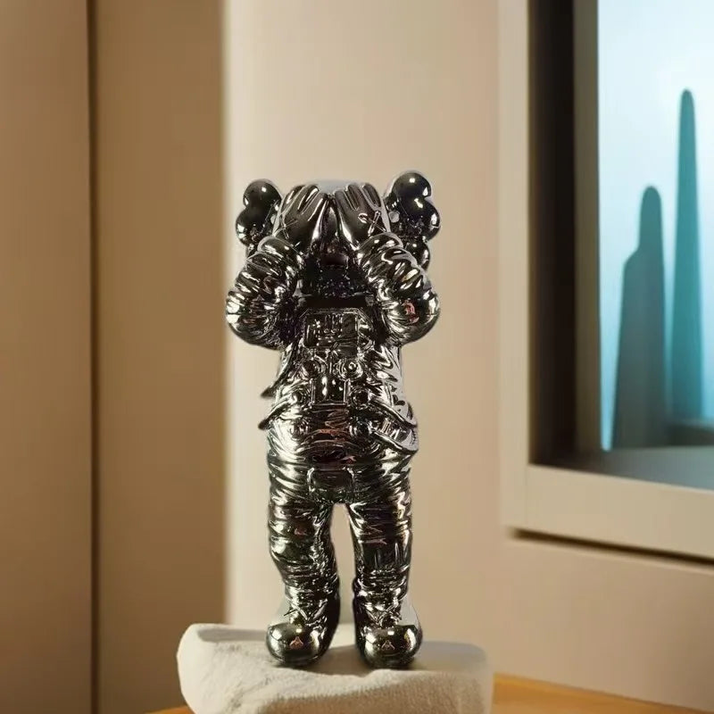 Minimalist Resin Astronaut Ornament Home Decoration Living room Foyer Office Backpack Bear Craft