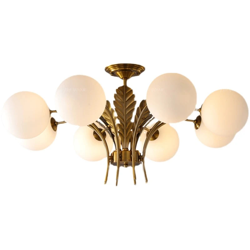 French Style Minimalist Home Decoration With LED Pendant Light Living Room Master Bedroom Kitchen Circular Lighting Fixtures