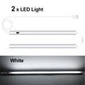 30/40/50CM Kitchen Cabinet LED Light Hand Sweep Motion Sensor USB Lamp Tube White Warm White Room Decor Lighting