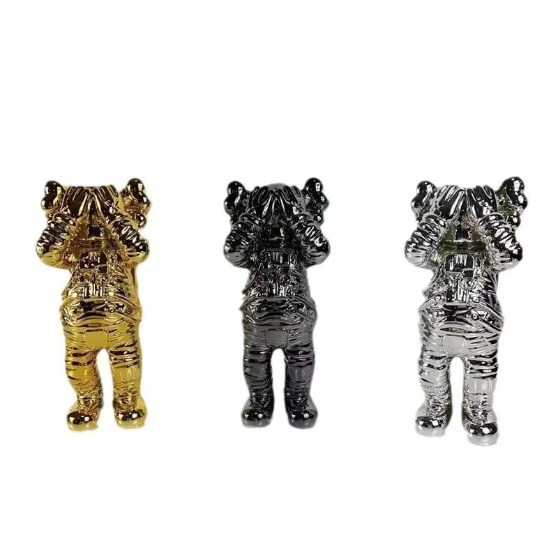 Minimalist Resin Astronaut Ornament Home Decoration Living room Foyer Office Backpack Bear Craft