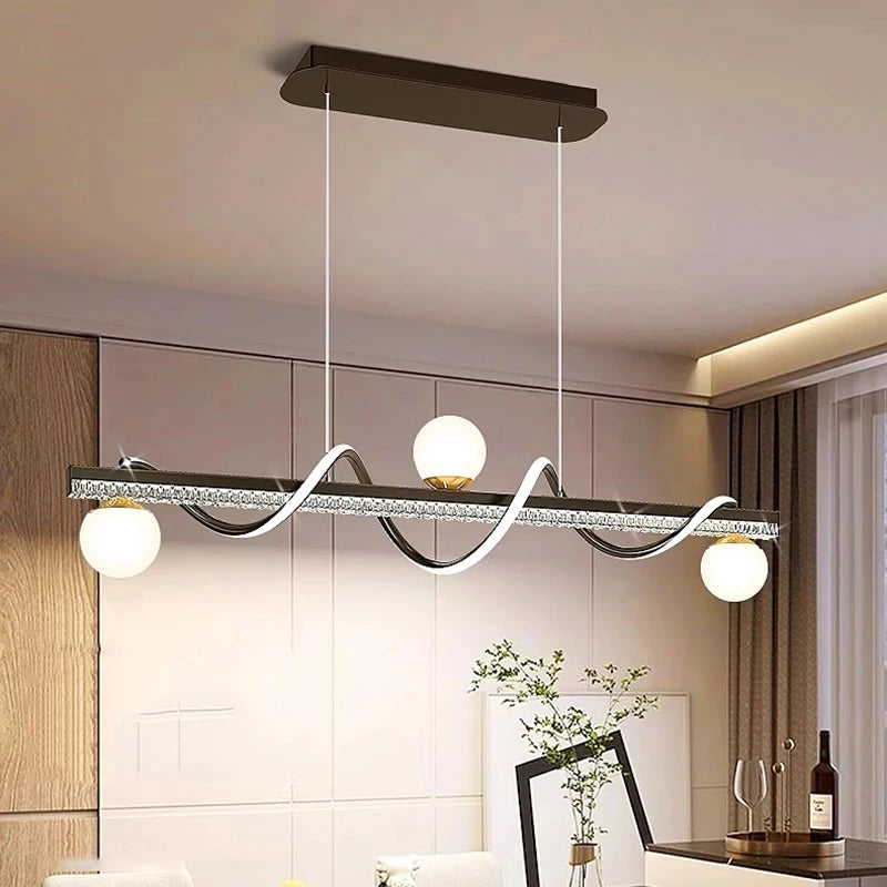 Modern Dining room Lamparas Decoracion Hogar Moderno Smart Pendant Lights Decoration Salon Chandeliers for Dining room