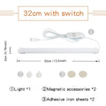 Desk light Magnetic reading lamp USB Dormitory LED Night lighting Eye protection tube cabinet Mirror Student Office study table