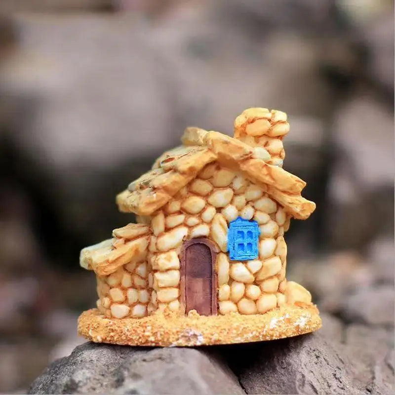 Old House Ornaments, Small Models, Creative Micro-landscape Designs, Courtyard Potted Plants and Bonsai Decorations