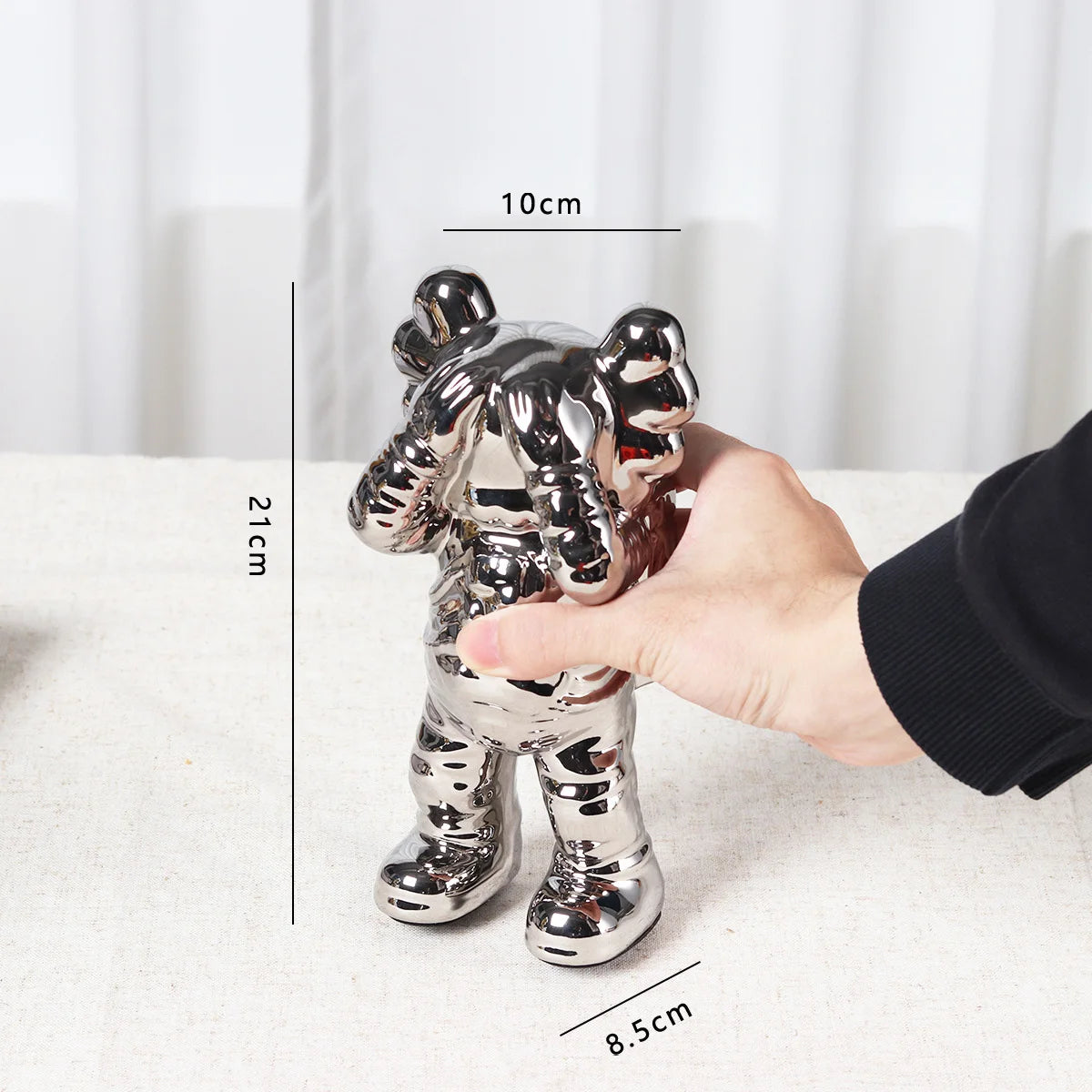 Minimalist Resin Astronaut Ornament Home Decoration Living room Foyer Office Backpack Bear Craft